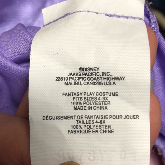 Disney Princess Rapunzel dress, size 4-6X - Picture 4 of 4